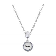 Stainless Steel Pan Pendant One Charm Necklace  PDN317