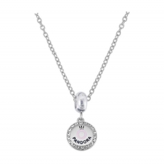 Stainless Steel Pan Pendant One Charm Necklace  PDN350