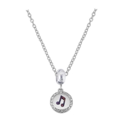 Stainless Steel Pan Pendant One Charm Necklace  PDN346